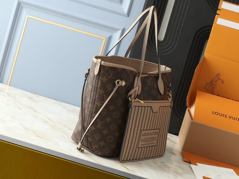 【AT13930】ルイ・ヴィトン Neverfullシリーズ ダミエアズール キャンバス ハンドバッグ | Louis Vuitton