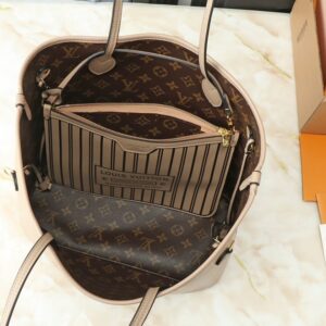 【AT13930】ルイ・ヴィトン Neverfullシリーズ ダミエアズール キャンバス ハンドバッグ | Louis Vuitton