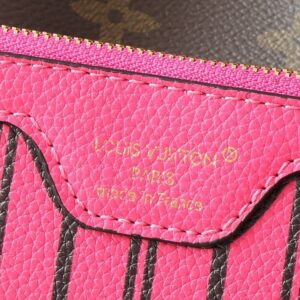 【AT13931】ルイ・ヴィトンのNeverfullシリーズ ダミエ･アズール ローズ レッド ハンドバッグ | Louis Vuitton Paris