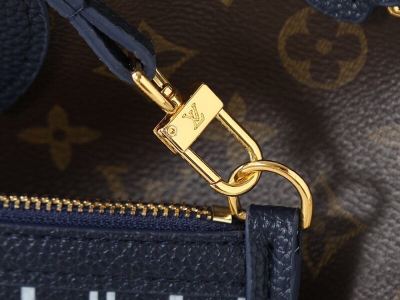 【AT13933】ルイ・ヴィトンNeverfullバッグ：エレガントなDamier Azur素材のハイエンドなバッグ | LV