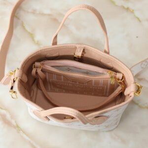 【AT13935】ルイ・ヴィトンのDamier Azur Neverfullハンドバッグ - 軽やかでエレガントなデザイン | Louis Vuitton