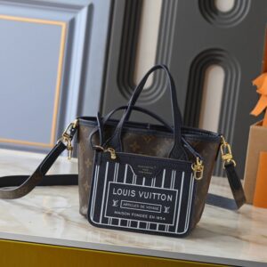 【AT13936】ルイヴィトンNeverfull Damier Azur - 軽やかな質感と華やかな高級感を兼ね備えたショルダーバッグ | Louis Vuitton Malletier