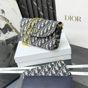 【AT13938】ディオール（Dior）2025秋冬新作Obliqueシリーズ斜め掛けバッグ | Dior
