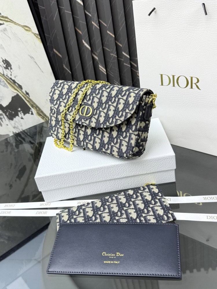 【AT13938】ディオール（Dior）2025秋冬新作Obliqueシリーズ斜め掛けバッグ | Dior