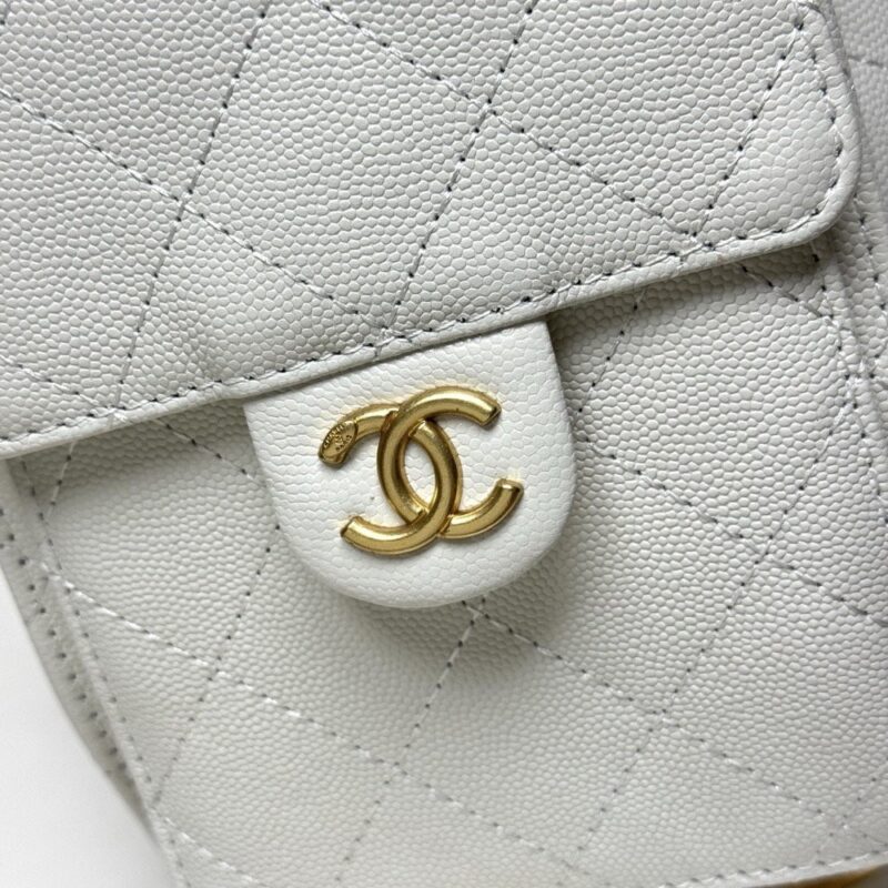【AT13947】高級感漂うアートデザイン レザーチェーンバケツ型バッグ Prada | Chanel Paris