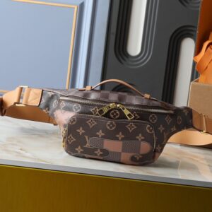 【AT13955】ルイ・ヴィトン ラッシュ ウエストバッグ LVウエストポーチ ブラウン柄 豪華ファッションデザイン | Louis Vuitton