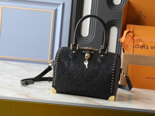 【AT13960】ルイ・ヴィトン Speedyモノグラムエンボス加工キャンバスバッグ | ファッションアクセサリー | Louis Vuitton Paris