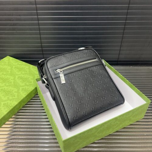 【AT14118】グッチ(Gucci) トップグレインレザーショルダーバッグ - 高級感と機能性の融合 | Gucci
