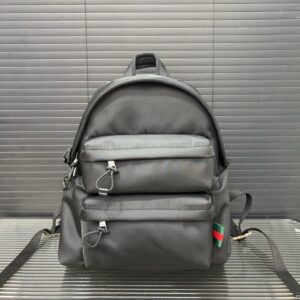 【AT14122】グッチの高級ナイロン製リュック、エレガントな都市のエリート用バッグ | Gucci