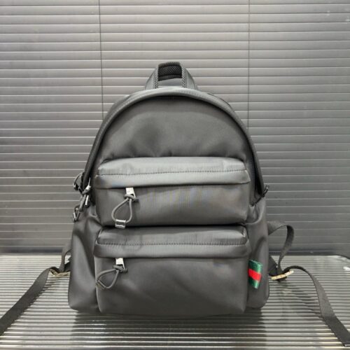 【AT14122】グッチの高級ナイロン製リュック、エレガントな都市のエリート用バッグ | Gucci