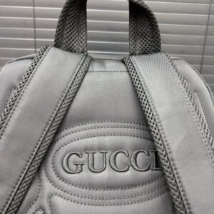 【AT14122】グッチの高級ナイロン製リュック、エレガントな都市のエリート用バッグ | Gucci