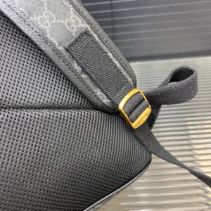 【AT14124】グッチOphidiaシリーズ リュックサック - 高級GGプリント生地とダブルバックルデザイン | Gucci