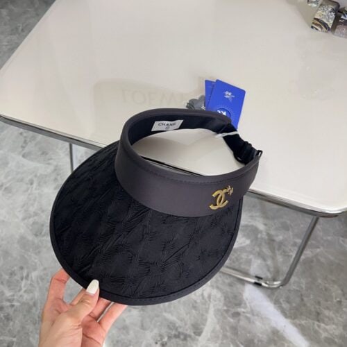 【AT1608】【CHANELシャネル】2024年夏の新作小さな香りの帽子🔅エアリーで華やかなハット～💛防塵袋付き