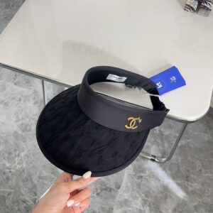 【AT1608】【CHANELシャネル】2024年夏の新作小さな香りの帽子🔅エアリーで華やかなハット～💛防塵袋付き