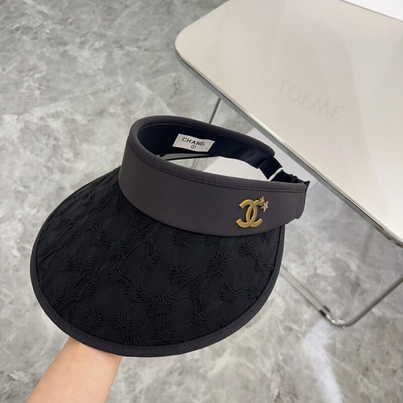 【AT1608】【CHANELシャネル】2024年夏の新作小さな香りの帽子🔅エアリーで華やかなハット～💛防塵袋付き