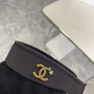 【AT1608】【CHANELシャネル】2024年夏の新作小さな香りの帽子🔅エアリーで華やかなハット～💛防塵袋付き