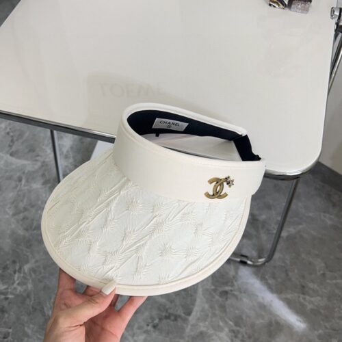 【AT1609】💛チャンネル(CHANEL)の防塵袋付き2024夏新作の小さな香りのする日除け帽子🔅エレガントなデザイン～