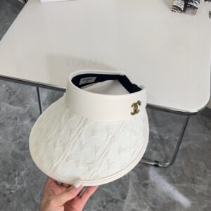 【AT1609】💛チャンネル(CHANEL)の防塵袋付き2024夏新作の小さな香りのする日除け帽子🔅エレガントなデザイン～