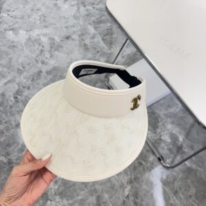 【AT1609】💛チャンネル(CHANEL)の防塵袋付き2024夏新作の小さな香りのする日除け帽子🔅エレガントなデザイン～