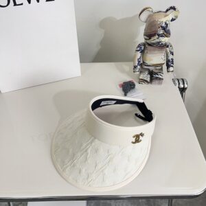 【AT1609】💛チャンネル(CHANEL)の防塵袋付き2024夏新作の小さな香りのする日除け帽子🔅エレガントなデザイン～