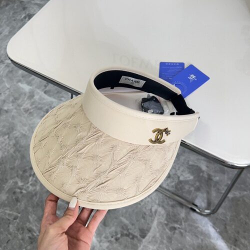 【AT1610】CHANELの2024年夏の新作小さな香りの帽子の防塵袋🔅風格のある日傘帽子～