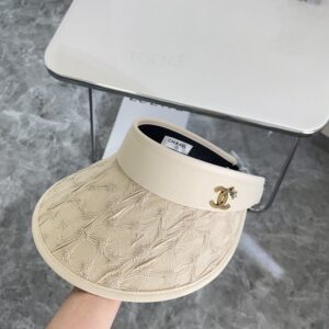 【AT1610】CHANELの2024年夏の新作小さな香りの帽子の防塵袋🔅風格のある日傘帽子～