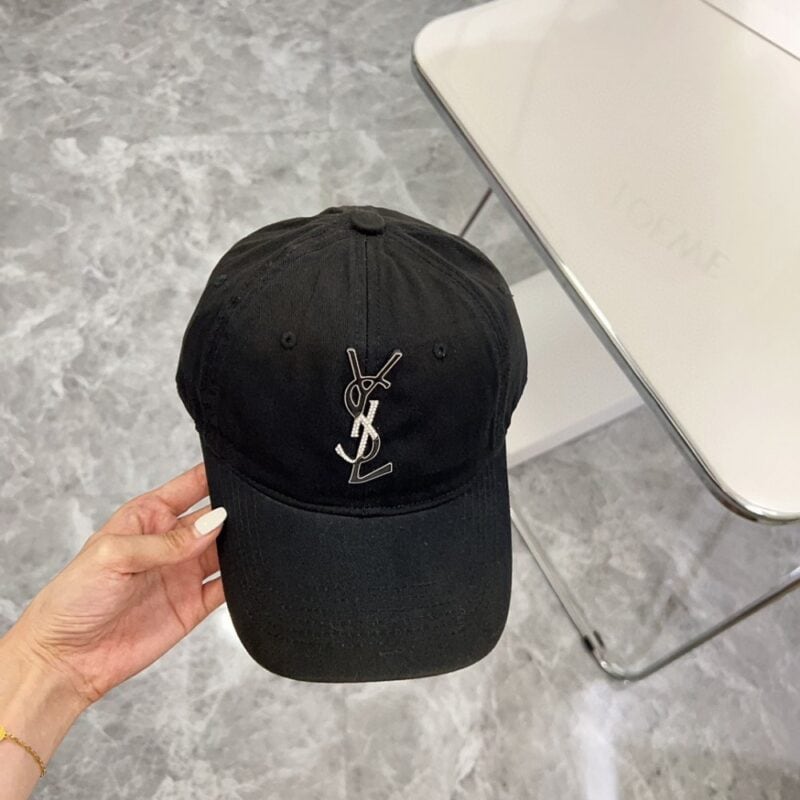 【AT1617】【YSLサンローラン】2024新作の金属製ワークキャップ🧢男女兼用～デイリーカジュアルに最適💛防塵袋付き。