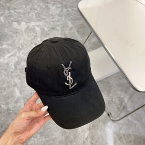 【AT1617】【YSLサンローラン】2024新作の金属製ワークキャップ🧢男女兼用～デイリーカジュアルに最適💛防塵袋付き。