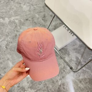 【AT1621】💛 に防塵バッグを追加します。【YSLイヴ・サンローラン】2024年の新作ハードウェアのトラックキャップ🧢男女兼用〜カジュアルウェア 日常