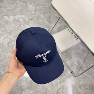 【AT1622】【YSL圣罗兰】2024新款新刺绣专柜同款棒球帽男女款～百搭日常