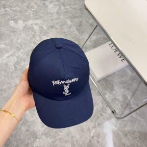 【AT1622】【YSL圣罗兰】2024新款新刺绣专柜同款棒球帽男女款～百搭日常
