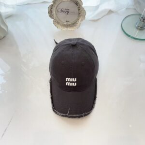 【AT1659】Miu〜新しい散らかったひげのキャップ。 このキャップは本当にトレンドを超えたアイテムで、コスパも非常に良く、逆転の美しさ〜