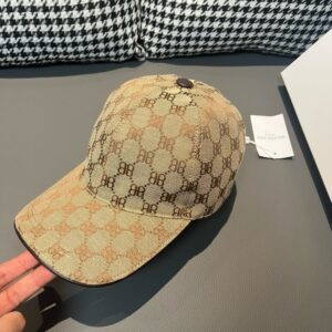 【AT1673】ボックス付きの布バッグ、Balenciagaの新しいベースボールキャップ、キャンバス素材+上質な牛革、純コットン裏地、軽量で通気性があり、シンプルでエレガント！基本的なヘッドサイズは56、パッチが調整可能で、男女兼用、四季に必須！