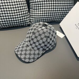 【AT1675】ボックス入りの布袋とBalenciaga（バレンシアガ）の新しい野球帽、キャンバス生地+最上級牛革、純綿裏地、軽く通気性が良い、シンプルで上品！基本的な頭囲56、パッチで調節可能、男女兼用、四季なくてはならないアイテム！