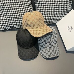 【AT1675】ボックス入りの布袋とBalenciaga（バレンシアガ）の新しい野球帽、キャンバス生地+最上級牛革、純綿裏地、軽く通気性が良い、シンプルで上品！基本的な頭囲56、パッチで調節可能、男女兼用、四季なくてはならないアイテム！