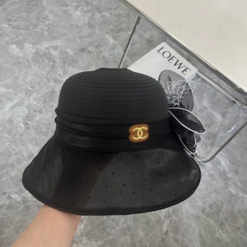 【AT1701】【Chanelシャネル】2024年の新しいオージェン風のストローハット、街や旅行にぴったりのアイテム。