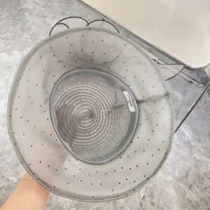 【AT1703】【シャネル】2024年の新作オーガンジーサンドットリゾートハット、ストローハット。街や旅行で使用するアイテム。