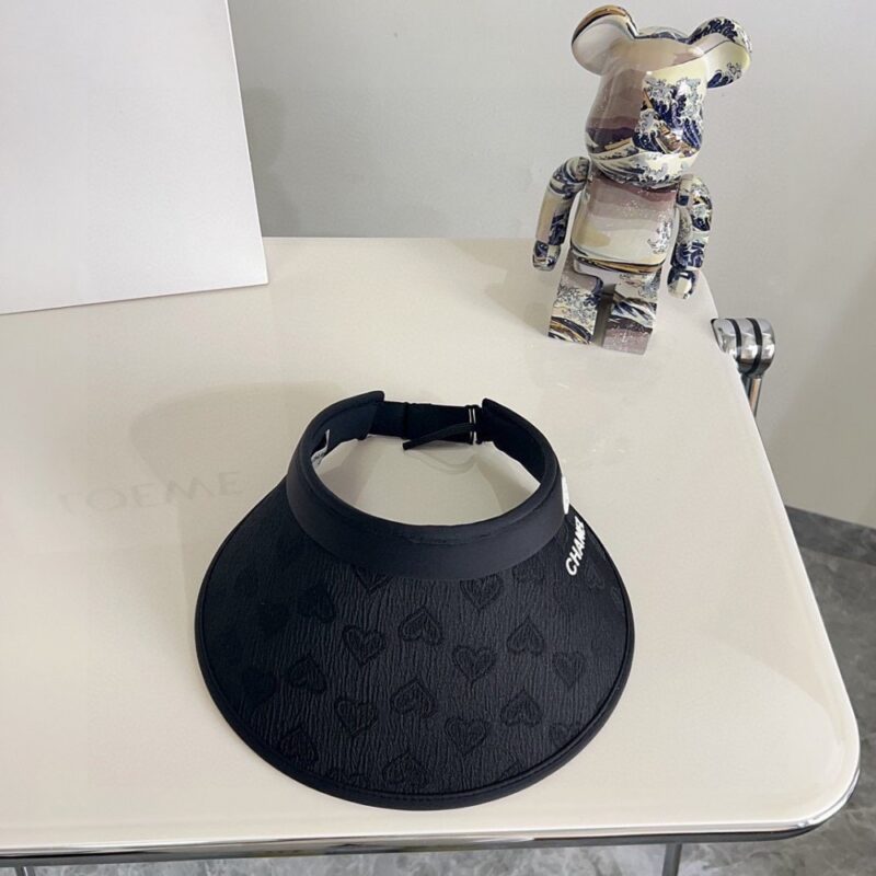 【AT1715】💛防塵袋付き【CHANELシャネル】2024年夏季新作シャネル風サンザクラ日よけ帽子空帽🔅軽奢なデザイン～
