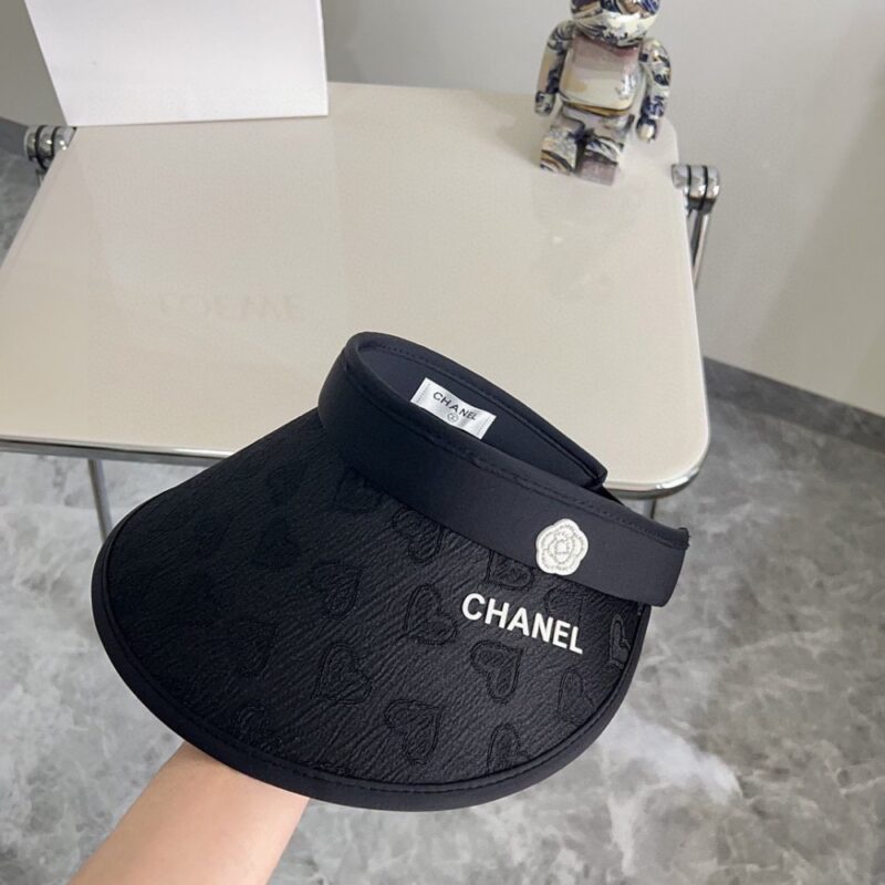 【AT1715】💛防塵袋付き【CHANELシャネル】2024年夏季新作シャネル風サンザクラ日よけ帽子空帽🔅軽奢なデザイン～