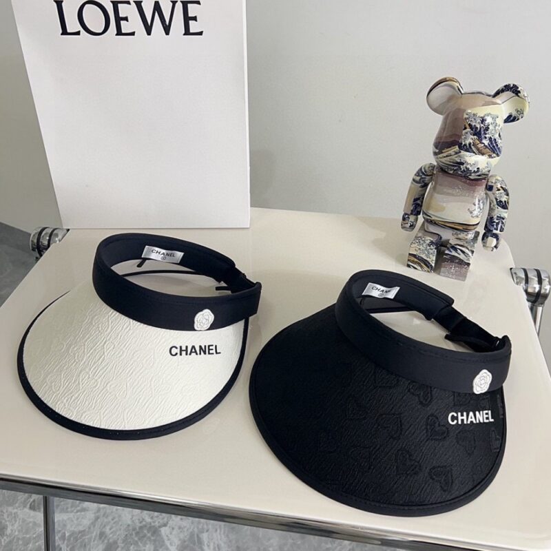 【AT1715】💛防塵袋付き【CHANELシャネル】2024年夏季新作シャネル風サンザクラ日よけ帽子空帽🔅軽奢なデザイン～