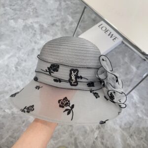【AT1723】【YSLイヴ・サンローラン】2024年新作のユージェンシャ度假風ハット帽子、街や旅行にピッタリのアイテム。