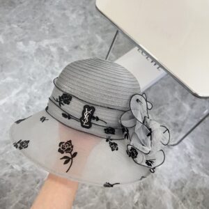 【AT1723】【YSLイヴ・サンローラン】2024年新作のユージェンシャ度假風ハット帽子、街や旅行にピッタリのアイテム。