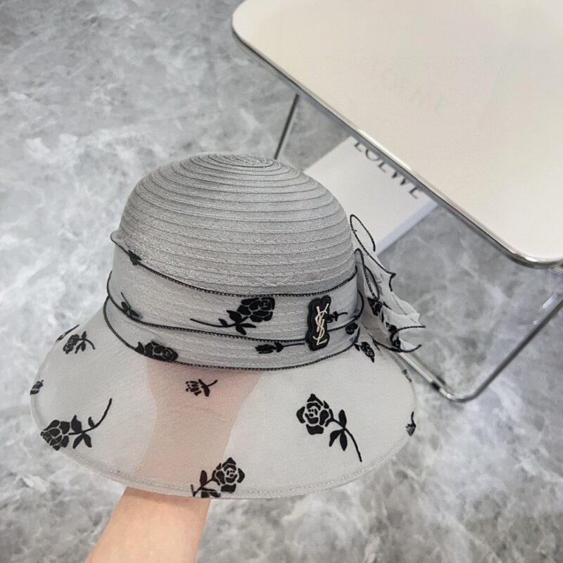 【AT1723】【YSLイヴ・サンローラン】2024年新作のユージェンシャ度假風ハット帽子、街や旅行にピッタリのアイテム。