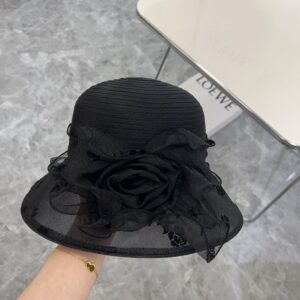 【AT1725】【YSLサンローラン】2024新作ウォーターサンドホリデー帽子、ストリートや旅行に最適なアイテム💛防塵袋付き