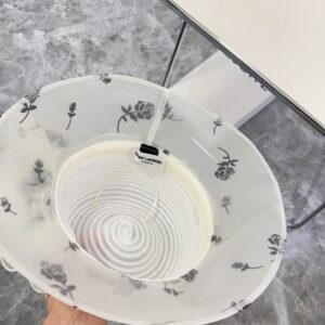【AT1727】💛防塵袋付き。【YSLイヴ・サンローラン】2024新作ヨーロピアンリゾート風ペンハット、街や旅行にぴったりのアイテム。