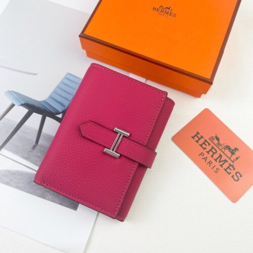 【AT1756】【Hermes Bearn wallet】Epsom牛革のミニウォレット