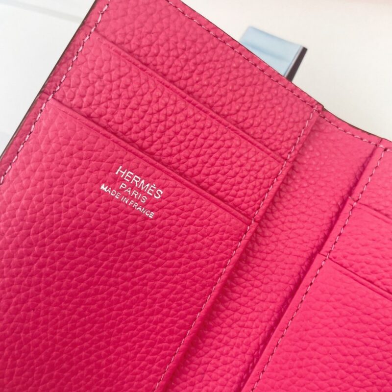 【AT1756】【Hermes Bearn wallet】Epsom牛革のミニウォレット