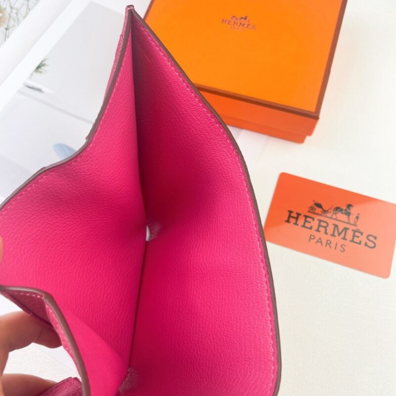 【AT1756】【Hermes Bearn wallet】Epsom牛革のミニウォレット