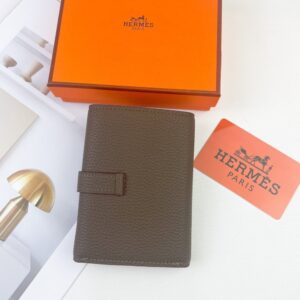 【AT1760】Hermes Bearnウォレット　Epsomカーフスキンミニ財布