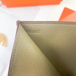 【AT1760】Hermes Bearnウォレット　Epsomカーフスキンミニ財布
